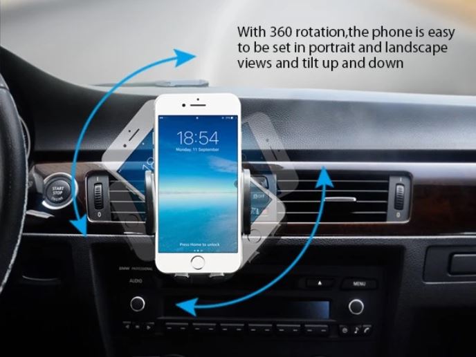 Car Vent Phone Holder – Universal Air Vent Mount – Fast Shipping USA