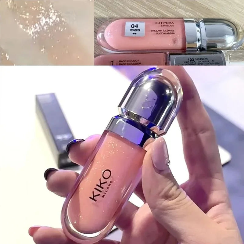 Kiko 3D Liquid Lip Glaze - Transparent Mirror Gloss