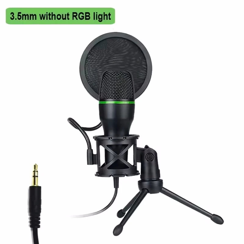 USB Condenser Microphone USB For PC & Laptop Professional Studio Mic for Recording, Streaming, Podcast, Voice-Over & Online Meetings