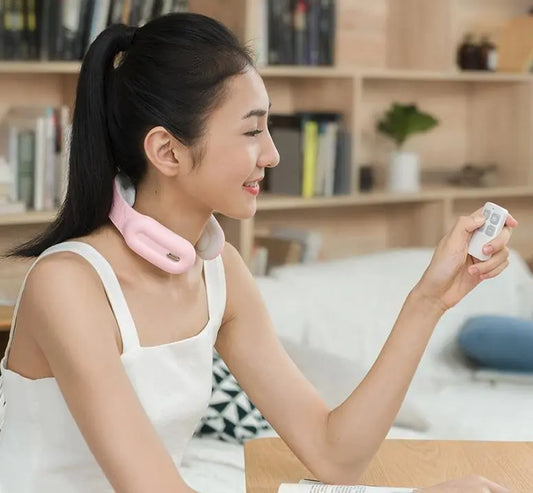Cervical & Shoulder Massager - Electric Massage with Remote Control for Neck & Shoulder Pain Relief