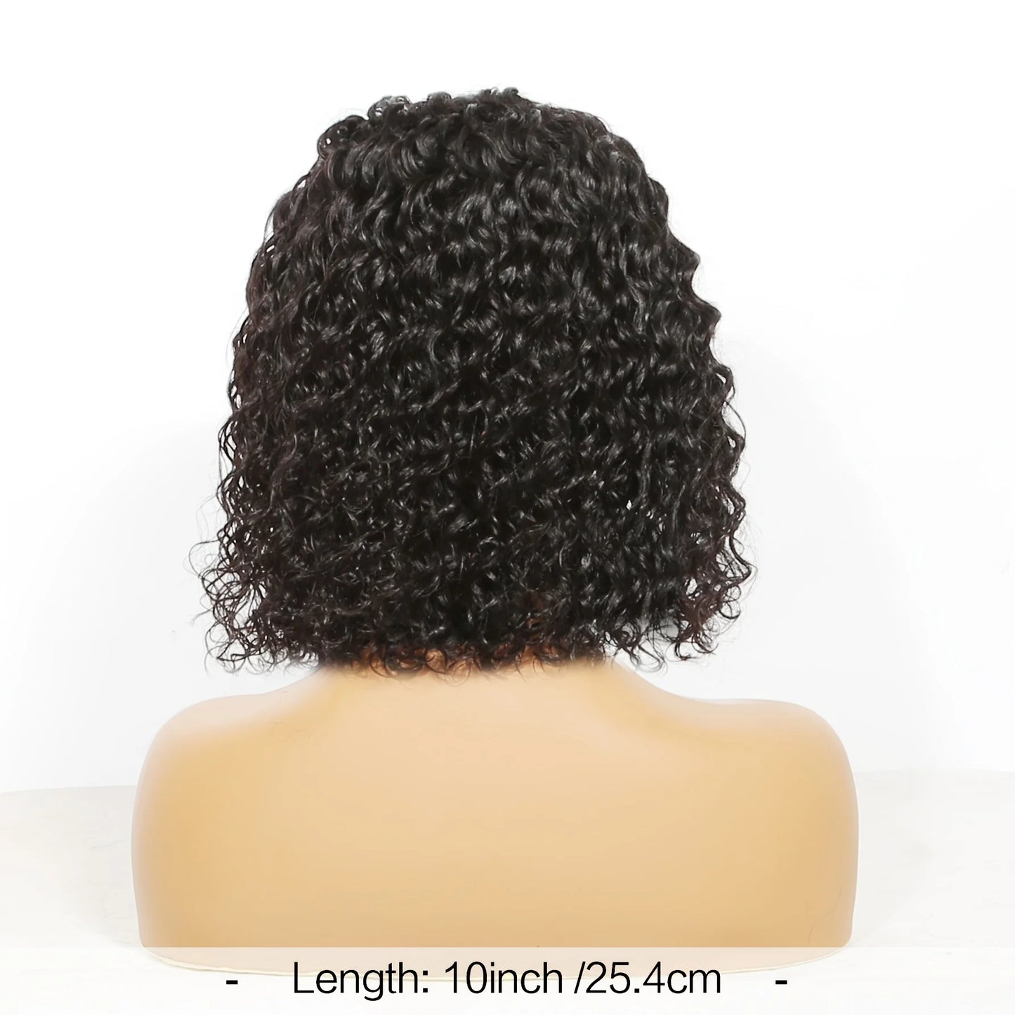Deep Wave Curly Bob Wig - 100% Human Hair