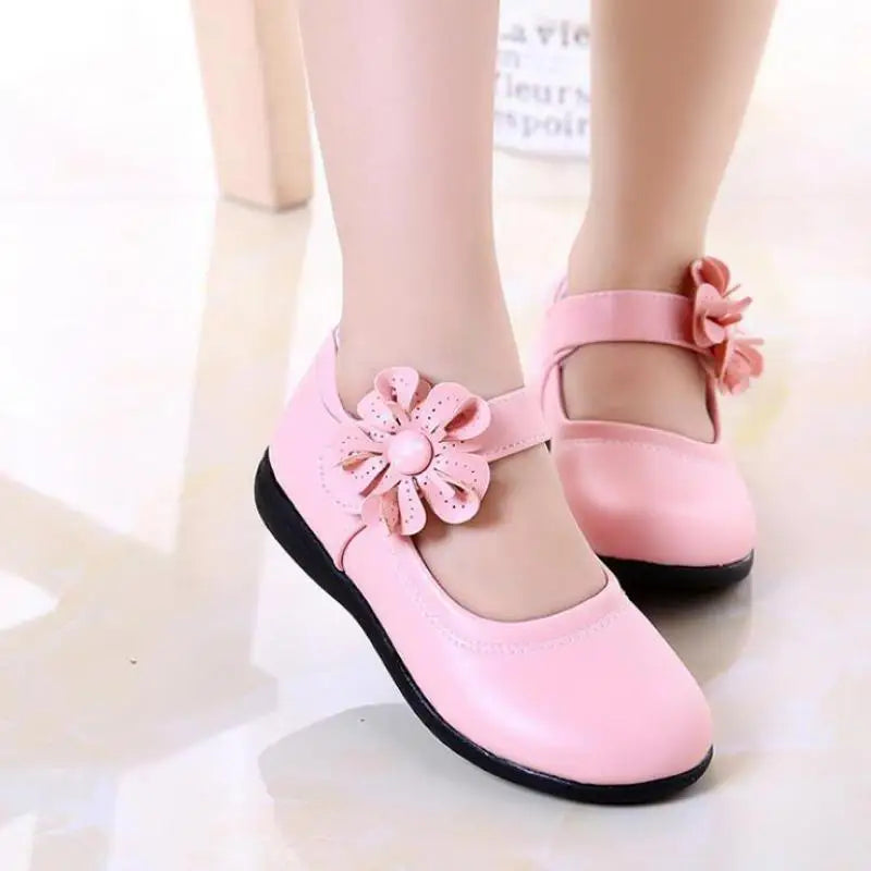 Girl Leather Wedding & School Dress Shoes - Kids Formal Shoes