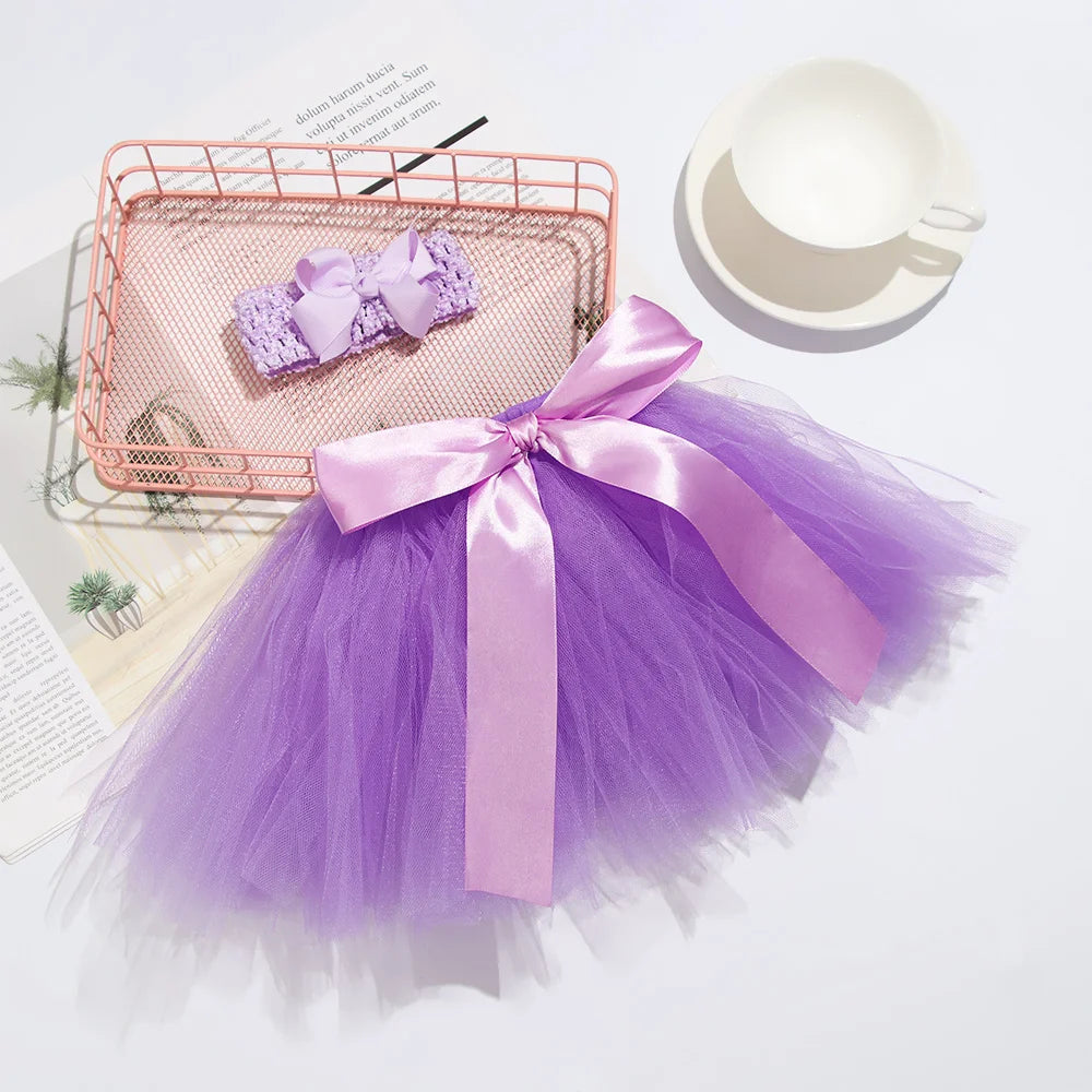 ''Newborn Baby Girl Outfit Set With Cute Headband''