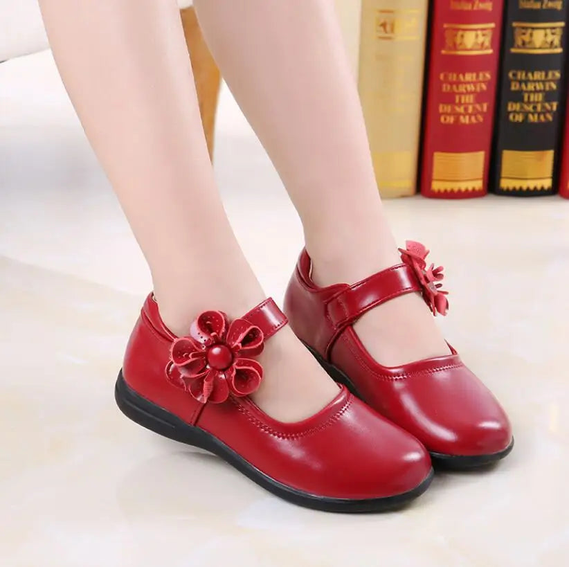 Girl Leather Wedding & School Dress Shoes - Kids Formal Shoes