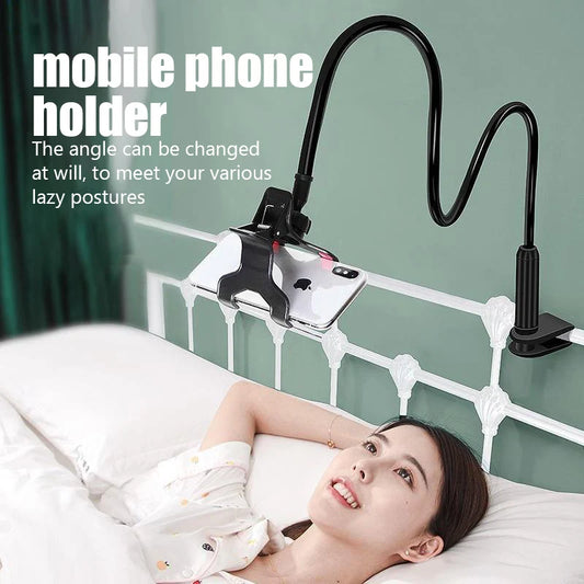 Universal Mobile Phone Holder - Adjustable  &  Hands-free ('' Car, Desk, Bed'')