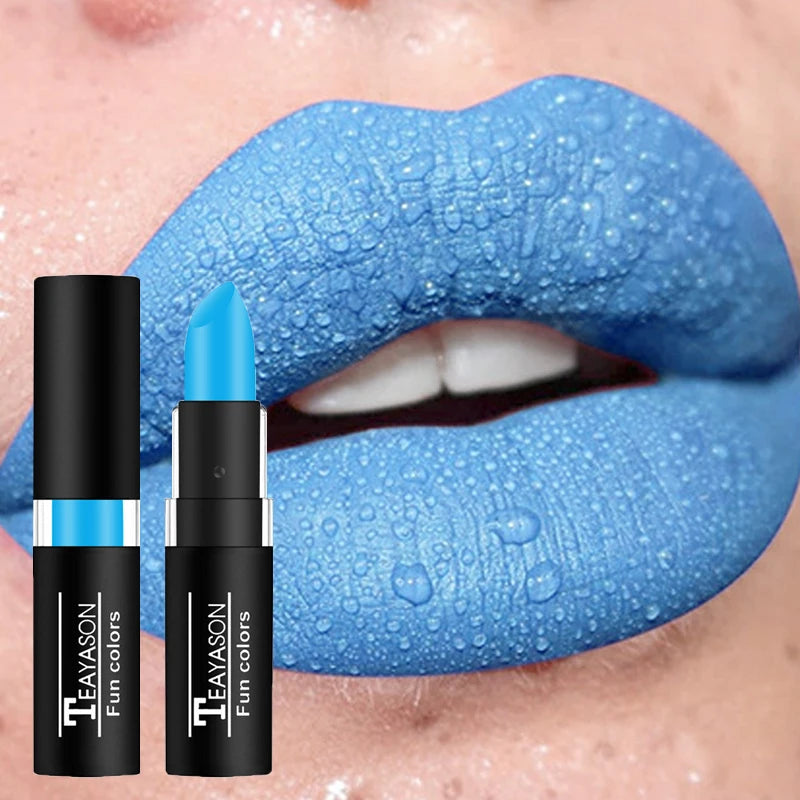 Waterproof Matte Lipstick - Long-Lasting, Smudge-Proof & Elegant Colors
