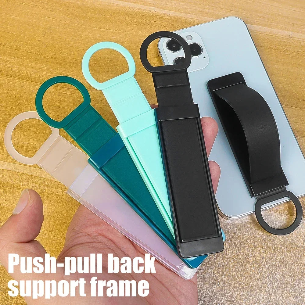 ''Universal Mobile Phone Finger Grip -  Elastic Handle Holder for Smartphones''