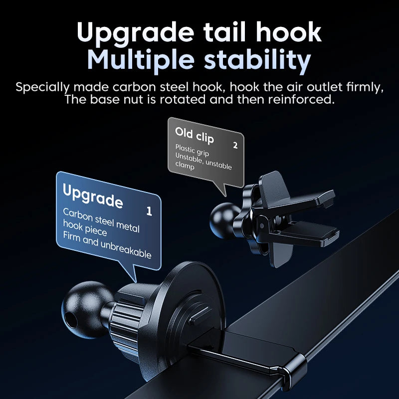 Universal   15W   Wireless   car   Charger   - Smart   Auto Phone   Mount