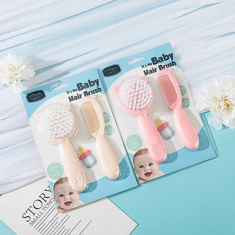 Newborn Baby Comb & Cradle Cap Removal Brush