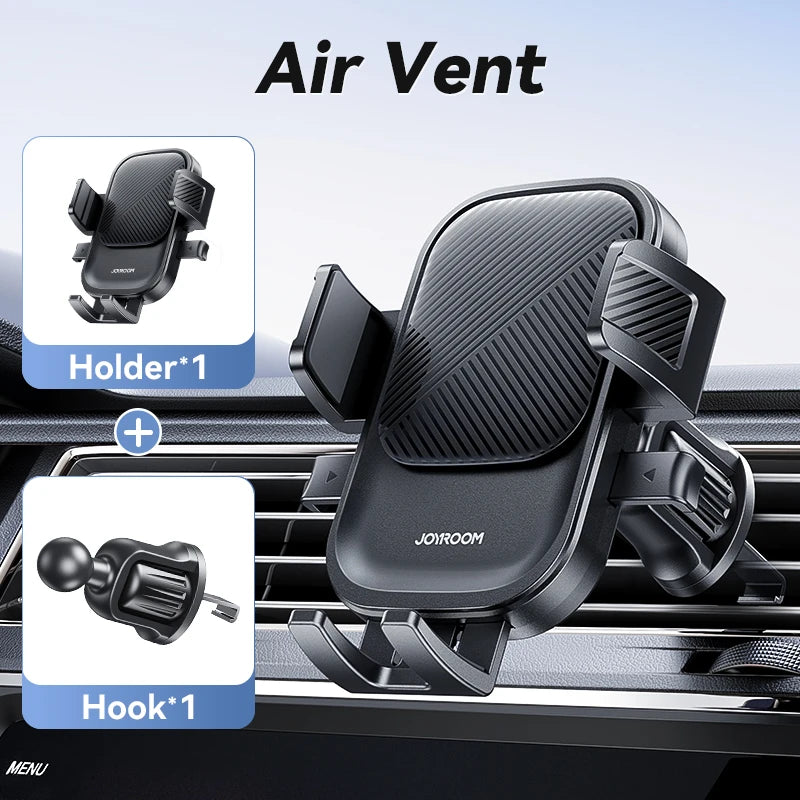 Universal Car Air Vent  Phone Holder Mount -  360° Rotation &  Secure Grip
