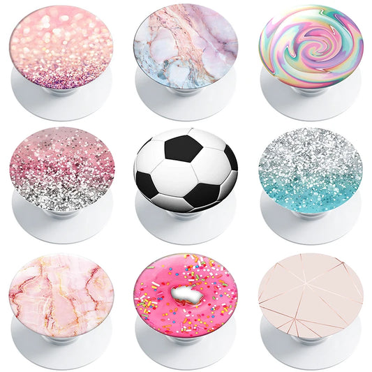 Popped  Socket /  Phone  Grip - Fits  iphone    16 /  15  / 14  - Trendy  Colors