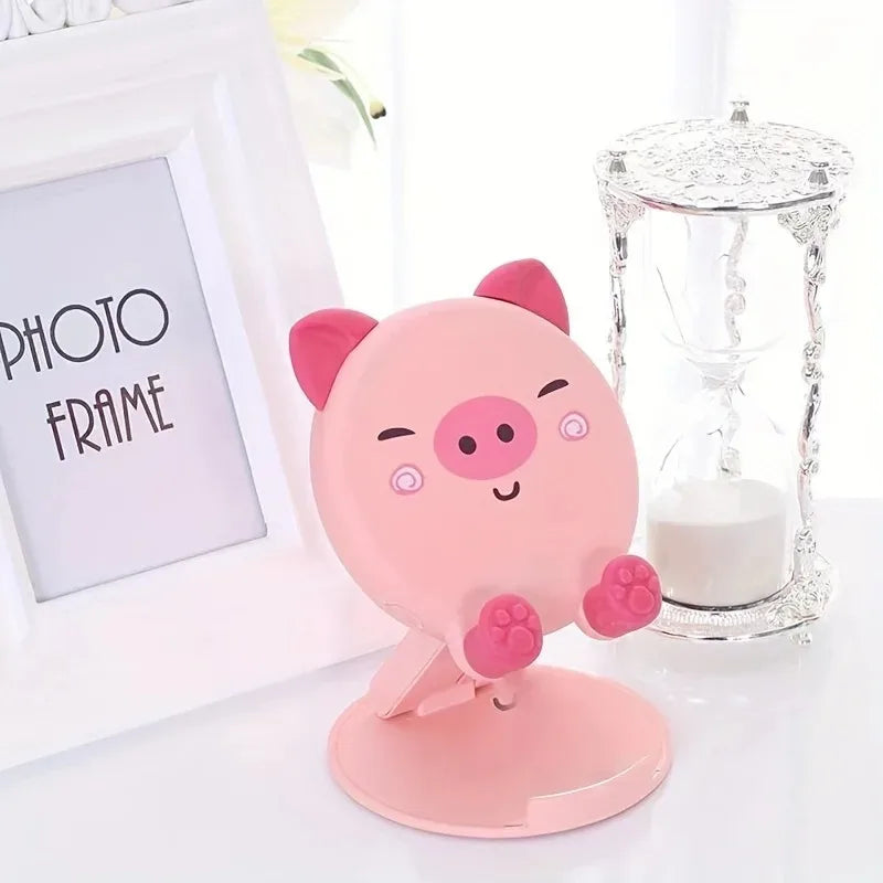 Foldable Adjustable Desktop Phone Holder - Stand for All Smartphones