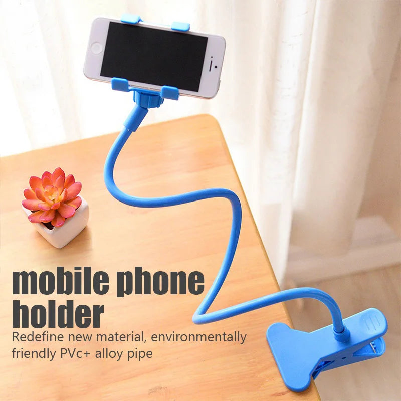 Universal Mobile Phone Holder - Adjustable  &  Hands-free ('' Car, Desk, Bed'')