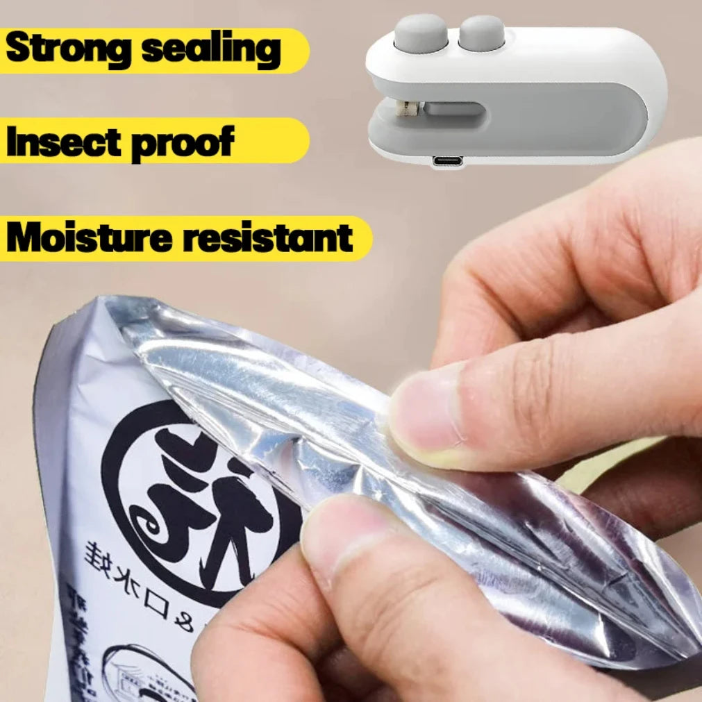 Electric Mini Heat Bag Sealer -  Portable  sealing   for Snacks & Plastic Bags