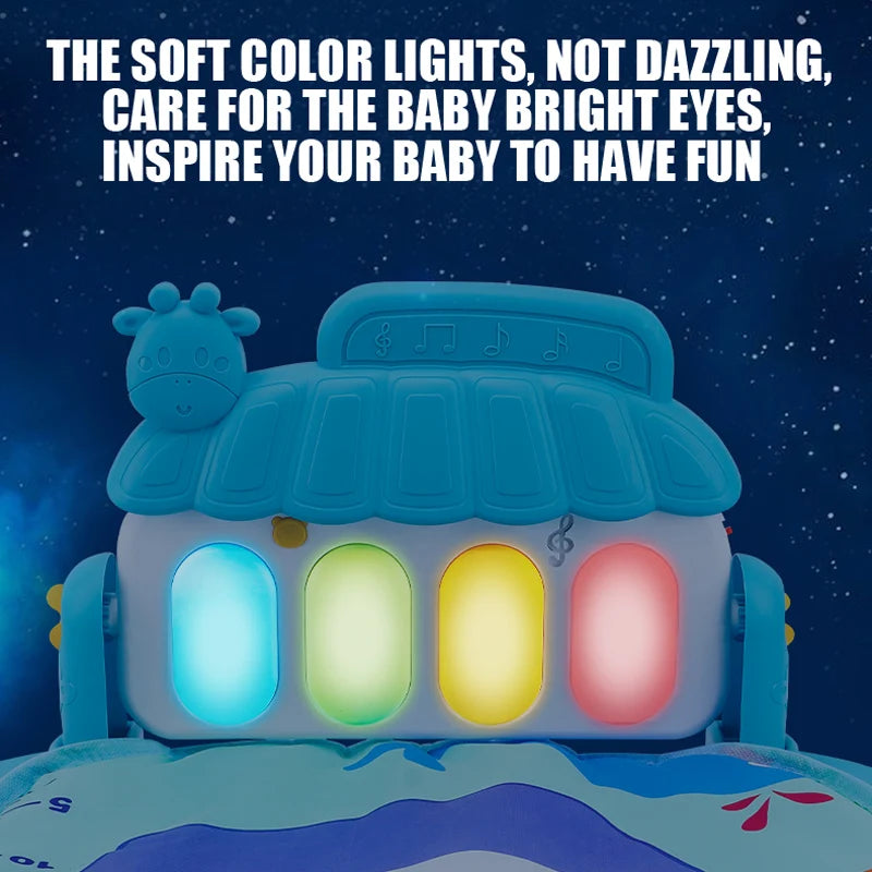 Baby  Piano Play  Gym - Fitness Stand Music  Activity toy for Newborns