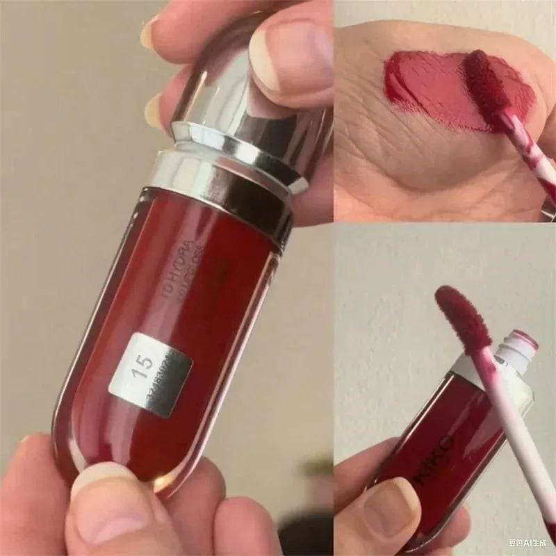 Kiko 3D Liquid Lip Glaze - Transparent   Mirror Gloss