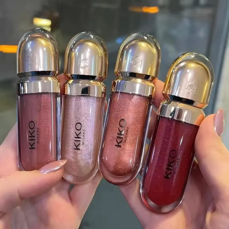 Kiko 3D Liquid Lip Glaze - Transparent   Mirror Gloss