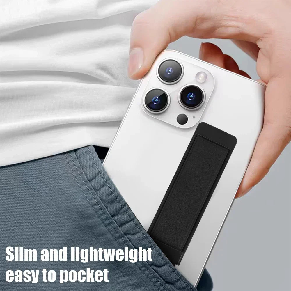 ''Universal Mobile Phone Finger Grip -  Elastic Handle Holder for Smartphones''