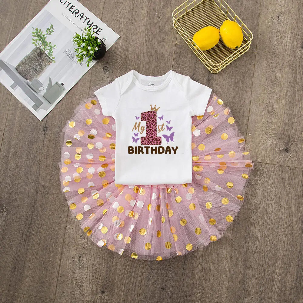Baby  First  Birthday Outfit ( 3-24 Months)