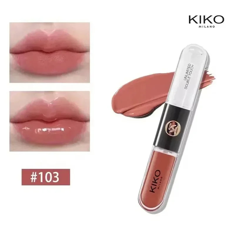 Kiko 3D Liquid Lip Glaze - Transparent   Mirror Gloss