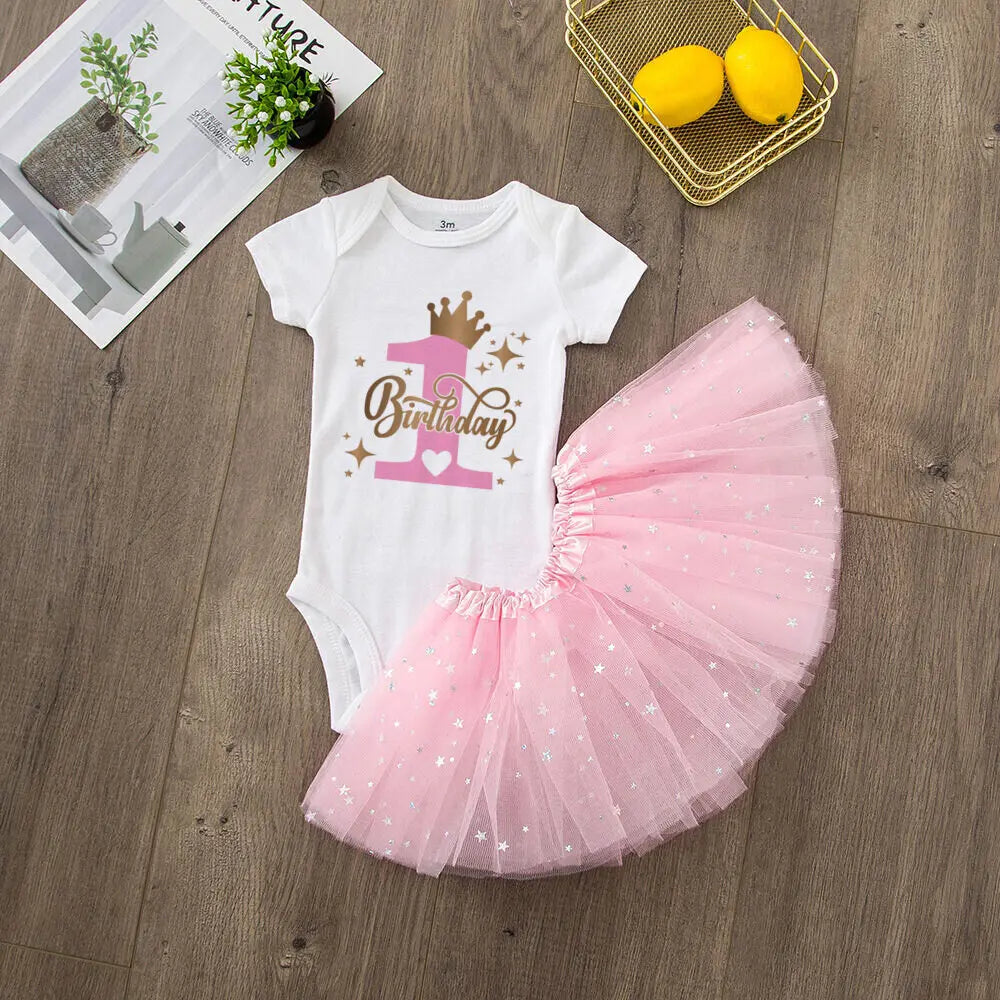 Baby  First  Birthday Outfit ( 3-24 Months)