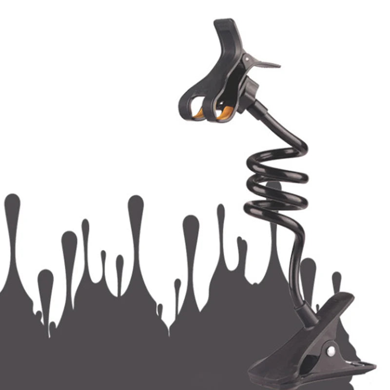 Universal Mobile Phone Holder - Adjustable  &  Hands-free ('' Car, Desk, Bed'')