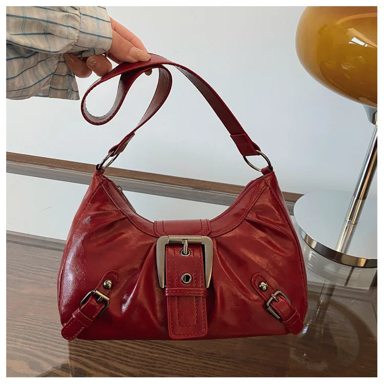 Vintage Commuter Shoulder Bag for Women