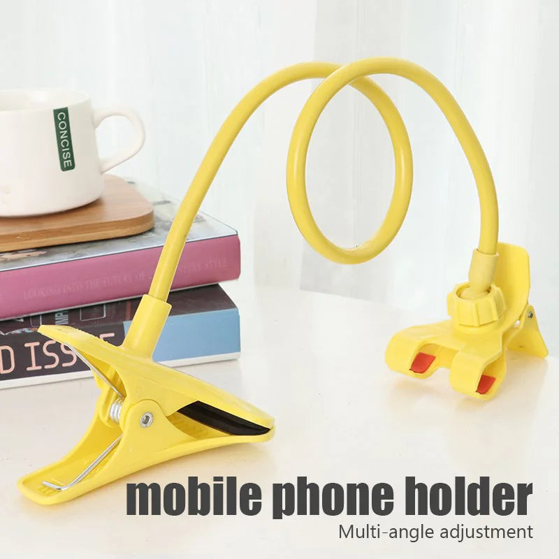 Universal Mobile Phone Holder - Adjustable  &  Hands-free ('' Car, Desk, Bed'')