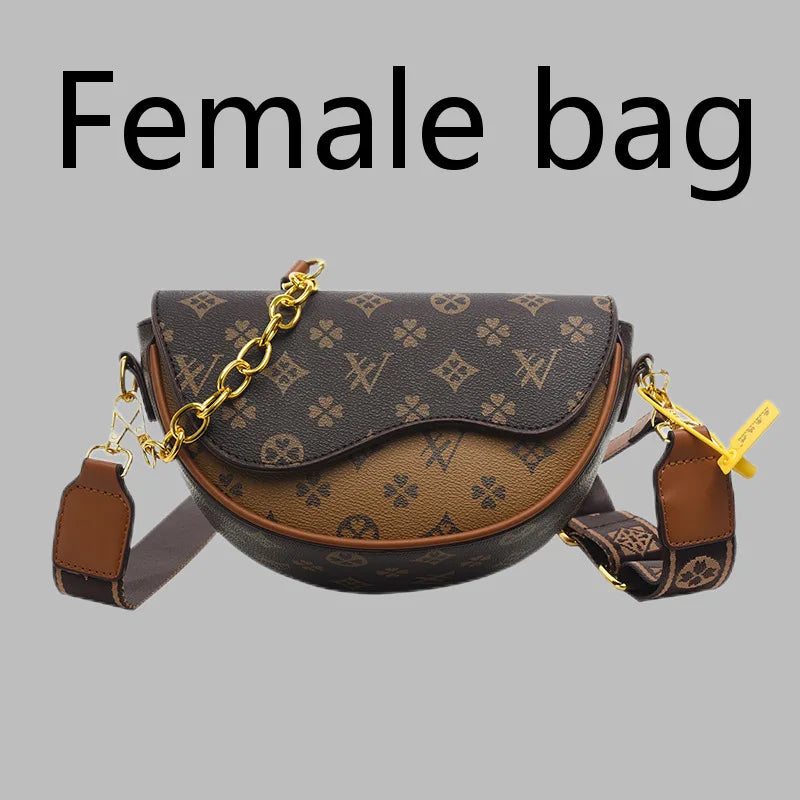 Luxury Women Crossbody Shoulder  Bag - Designer Handbag, Elegant Clutch & Travel  Tote (20x14x8cm)