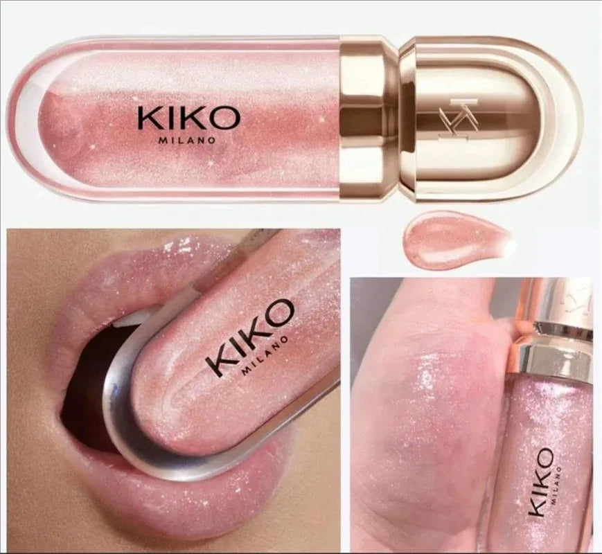 Kiko 3D Liquid Lip Glaze - Transparent   Mirror Gloss