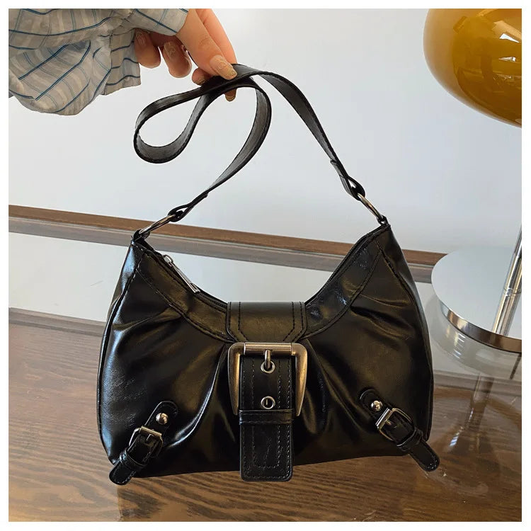 Vintage Commuter Shoulder Bag for Women