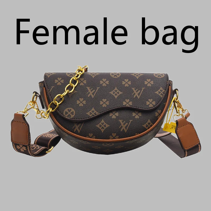 Luxury Women Crossbody Shoulder  Bag - Designer Handbag, Elegant Clutch & Travel  Tote (20x14x8cm)