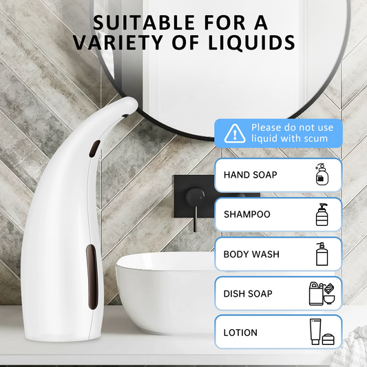 Automatic Touchless Soap Dispenser - Smart Sensor & Refillable Design