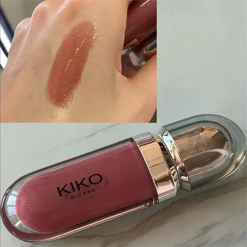 Kiko 3D Liquid Lip Glaze - Transparent   Mirror Gloss