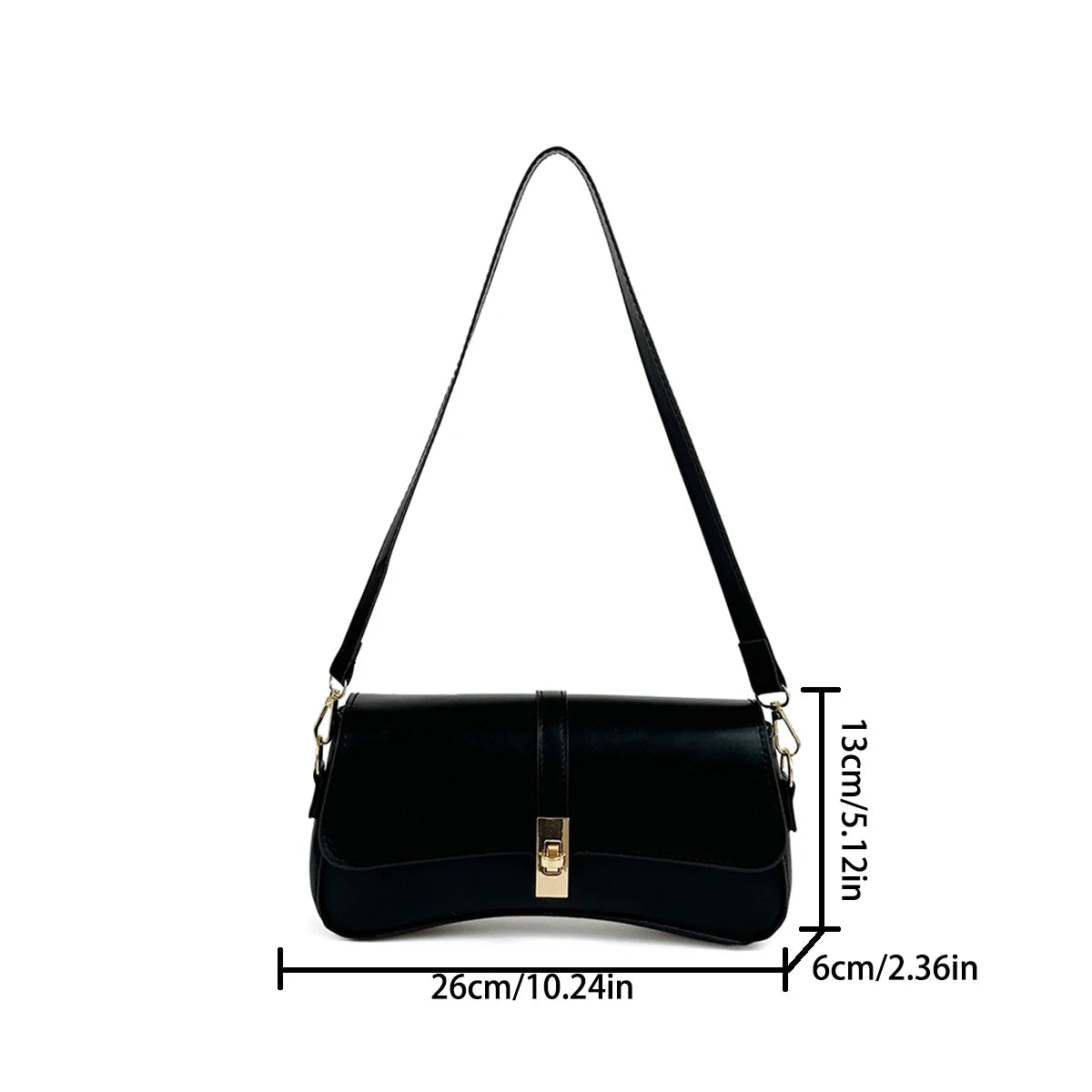 Minimalist Shoulder  Handbag for Women Minimalist Leather Shoulder Handbag for Women