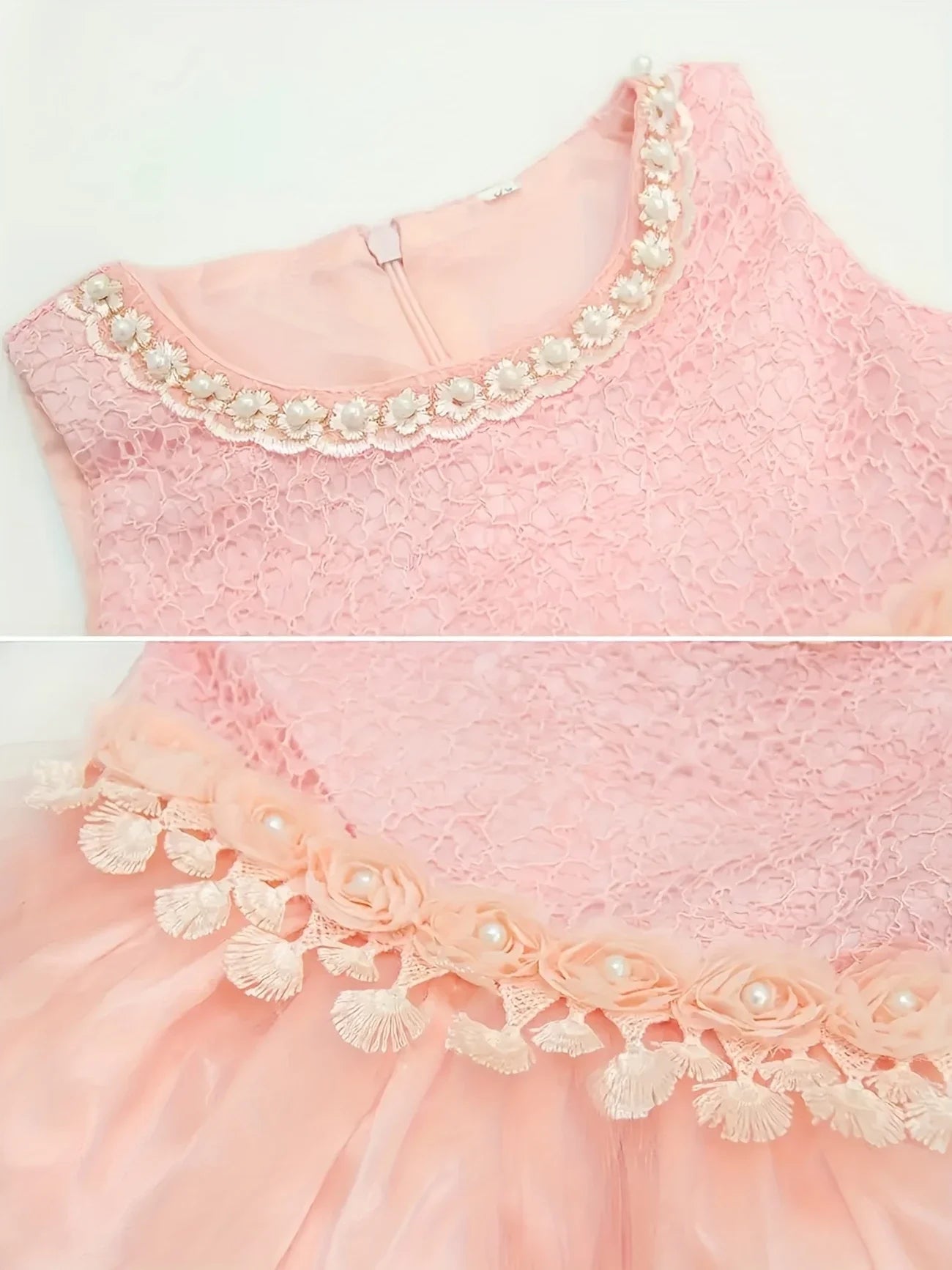 ''Elegant Baby Girl Baptism Gown - Party  & Christening''