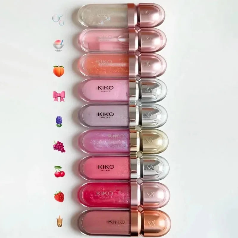 Kiko 3D Liquid Lip Glaze - Transparent   Mirror Gloss