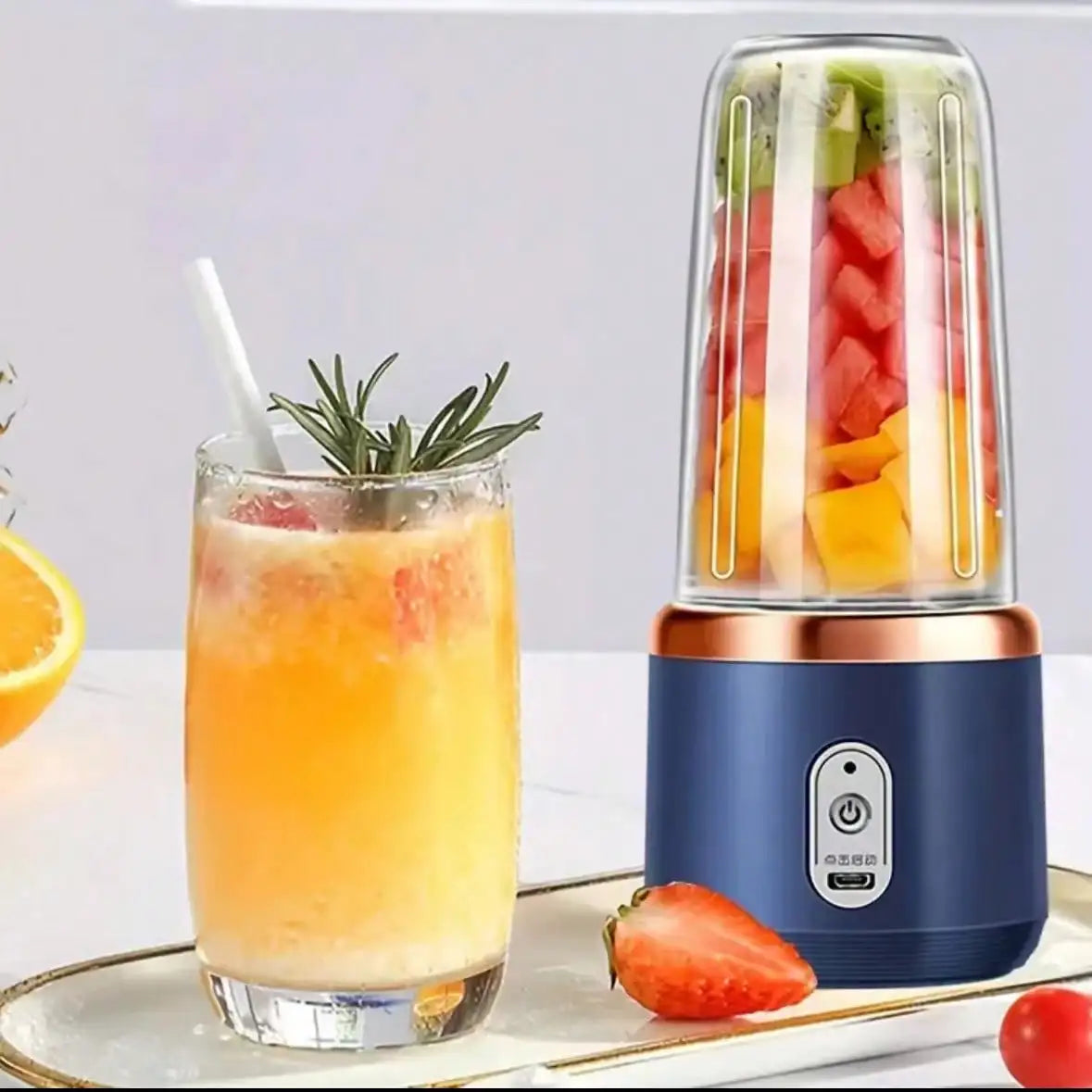 Portable USB Blender - Rechargeable Smoothie & Juice Maker