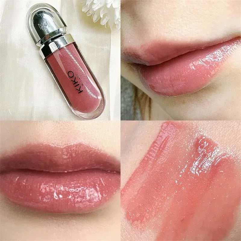 Kiko 3D Liquid Lip Glaze - Transparent   Mirror Gloss