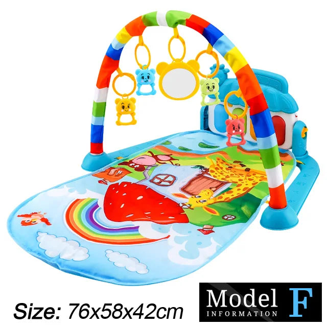 Baby  Piano Play  Gym - Fitness Stand Music  Activity toy for Newborns