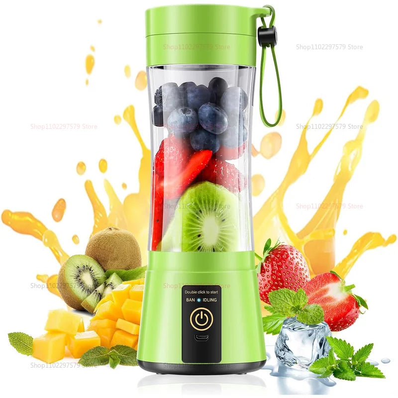 Portable USB Mini Blender - Personal Fruit & Smoothie Juicer