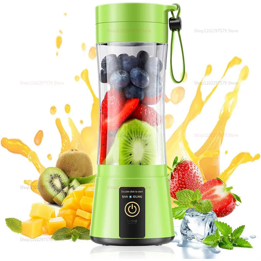 Portable USB Mini Blender - Personal Fruit & Smoothie Juicer