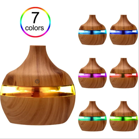 ''300ml  Electric Aroma  Humidifier - Ultrasonic  Essential Oil  Diffuser Cool  Mist  Aromatherapy  For Home''