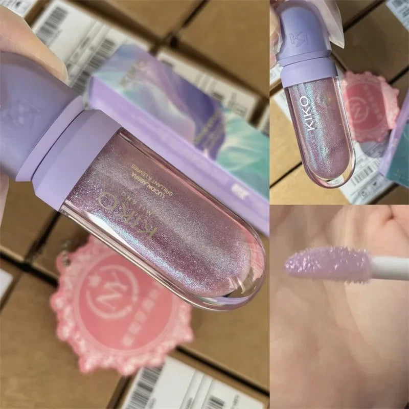 Kiko 3D Liquid Lip Glaze - Transparent   Mirror Gloss