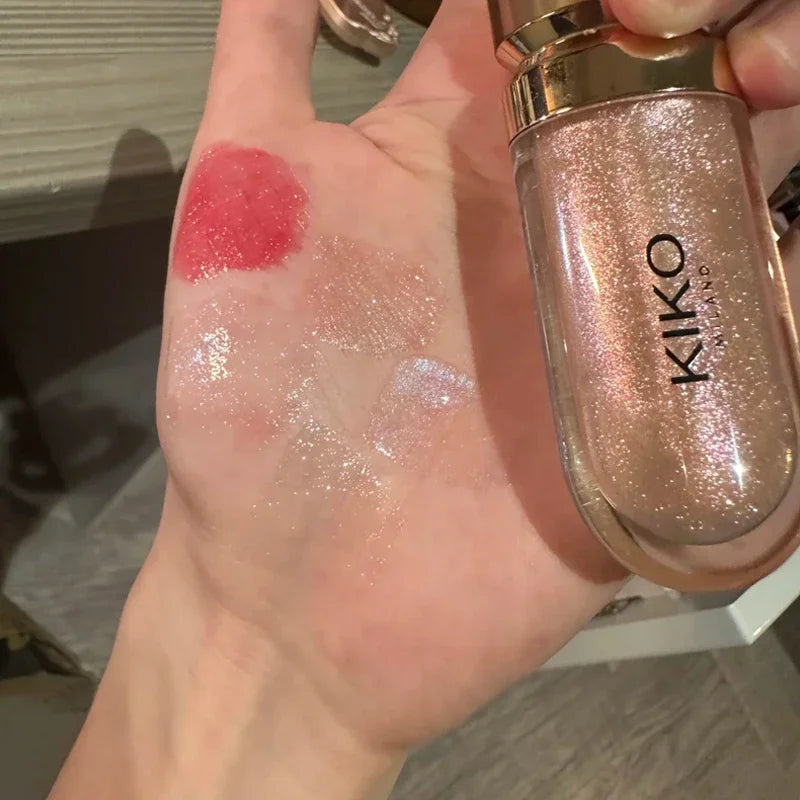 Kiko 3D Liquid Lip Glaze - Transparent   Mirror Gloss