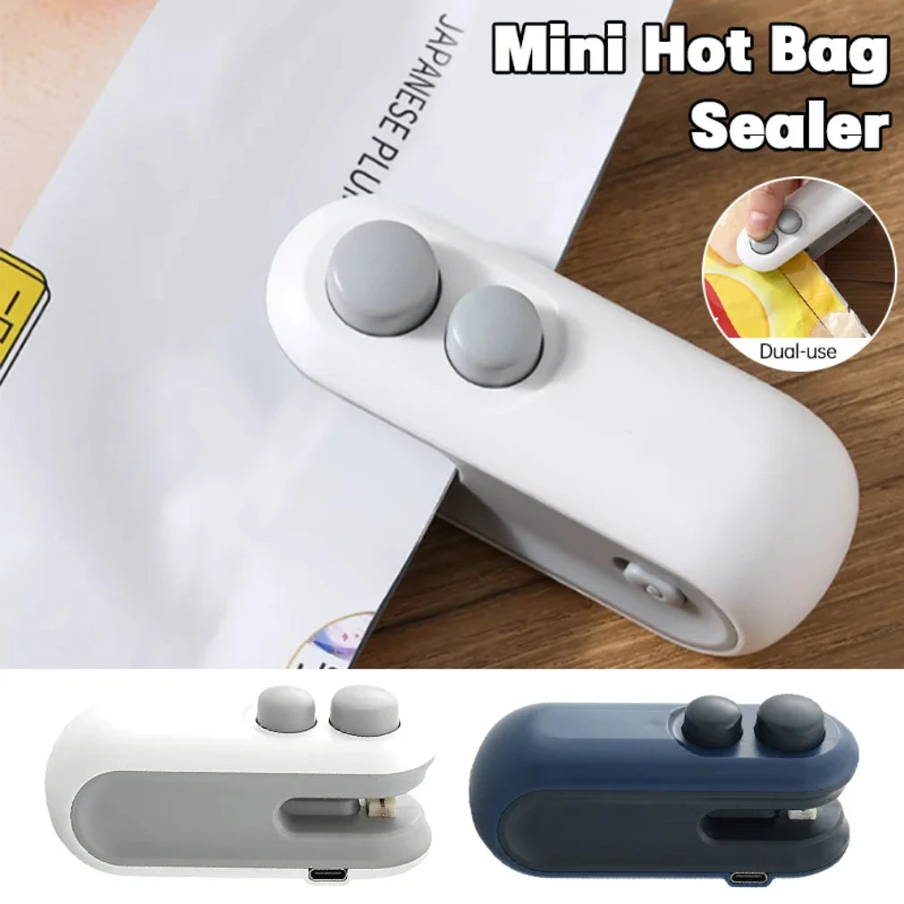 Electric Mini Heat Bag Sealer -  Portable  sealing   for Snacks & Plastic Bags