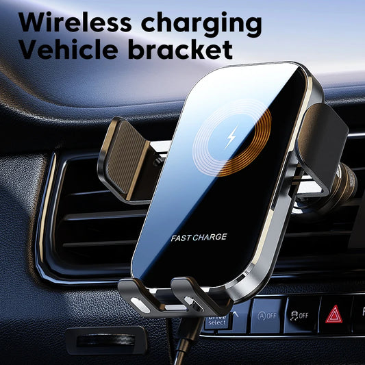 Universal   15W   Wireless   car   Charger   - Smart   Auto Phone   Mount