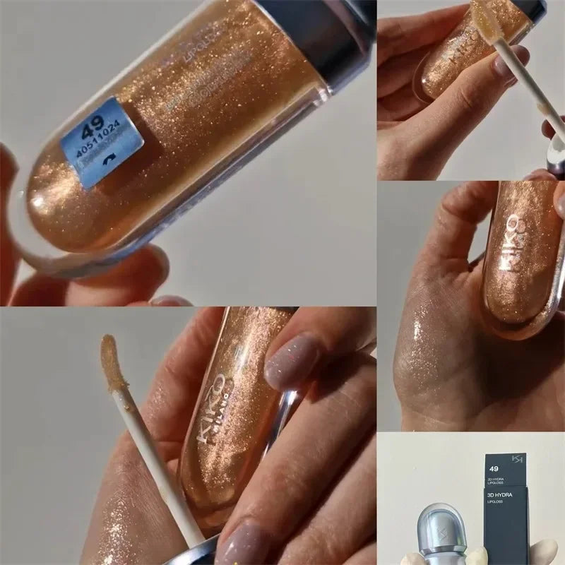 Kiko 3D Liquid Lip Glaze - Transparent   Mirror Gloss