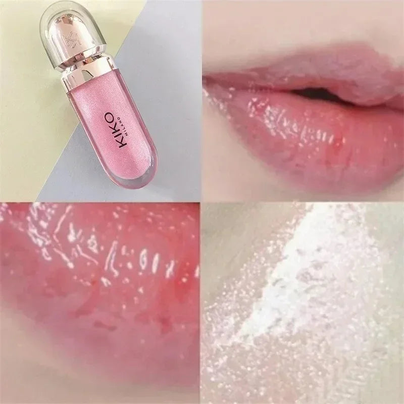 Kiko 3D Liquid Lip Glaze - Transparent   Mirror Gloss