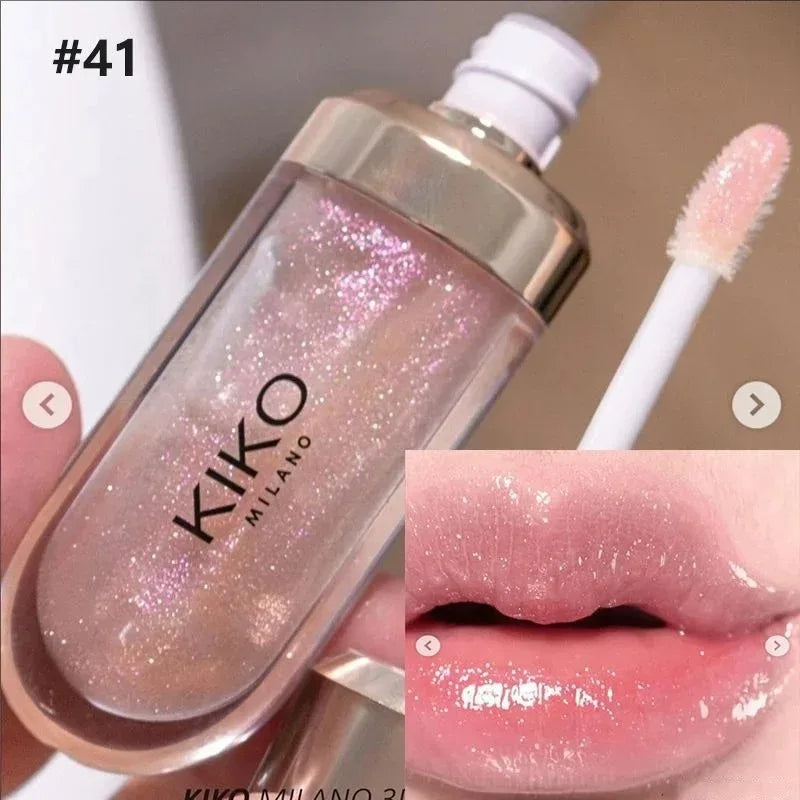 Kiko 3D Liquid Lip Glaze - Transparent   Mirror Gloss